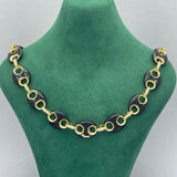 18K GG Interlocking G Brown Necklace
