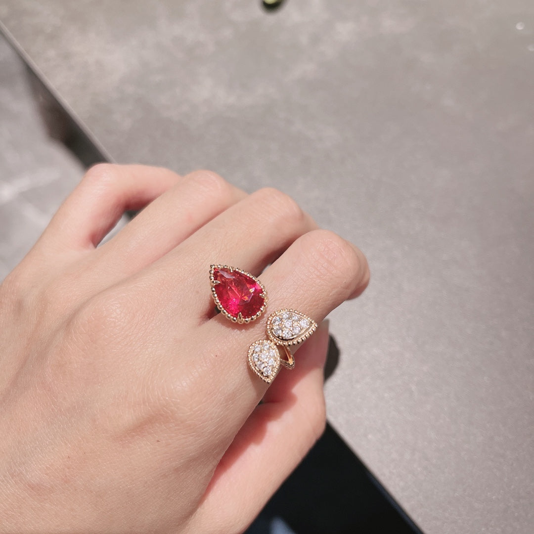 18K Serpent Boh¡§¡§me Diamonds Ring