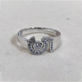 18K CC No.5 Diamond Ring