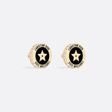 18K CD Night Code Earrings