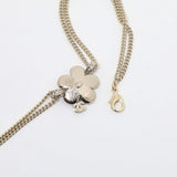 18K CC Blue Camellia Diamond Choker Necklace
