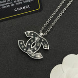 18K CC Black Star Gold Necklace