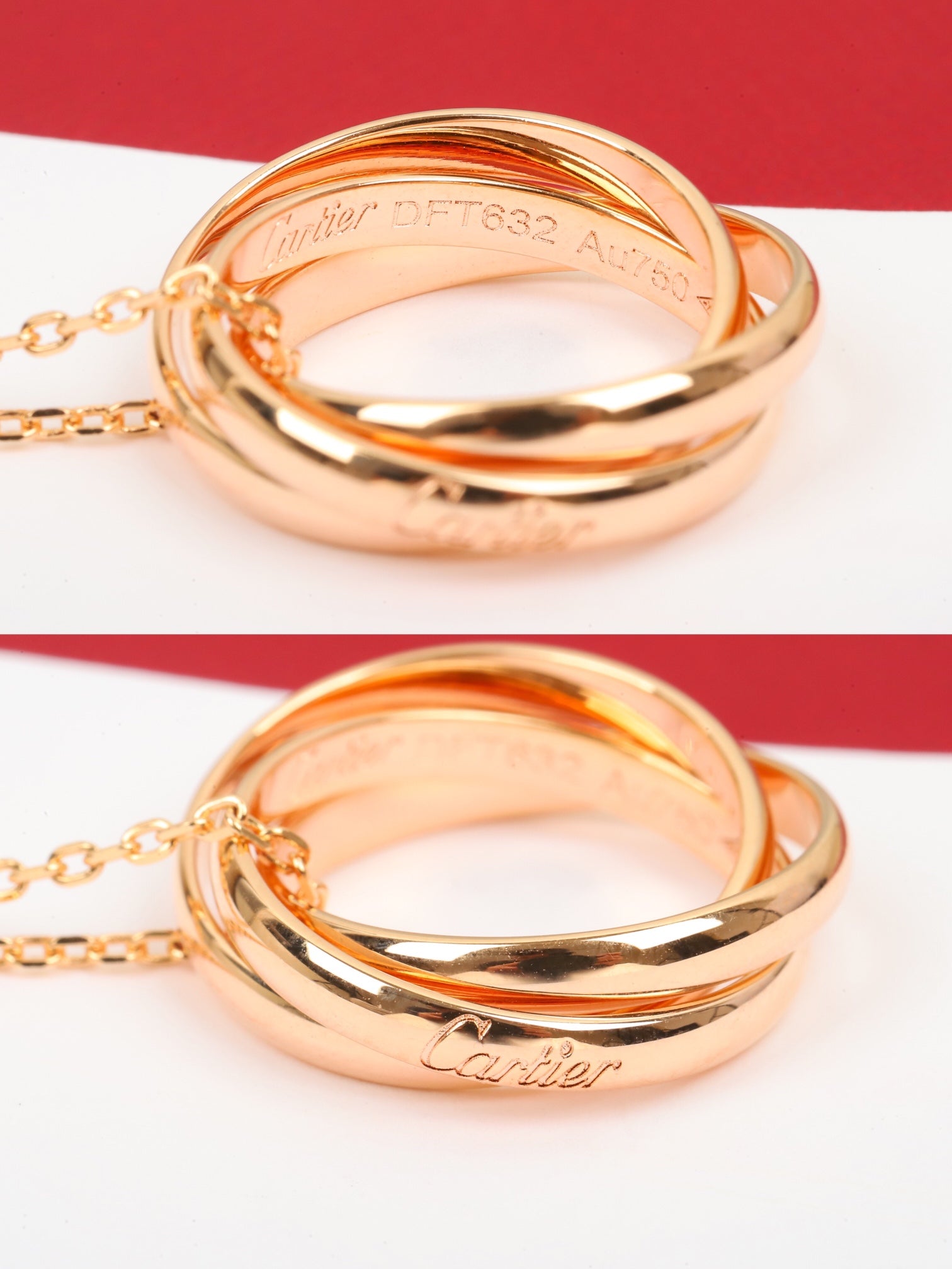 18K Trinity Necklace