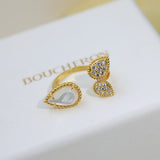 18K Serpent Boh¡§¡§me Diamonds Ring