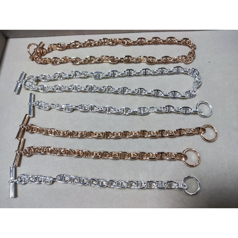 18K Her Cha?ne D'ancre Encha?n¡§|e Bracelet