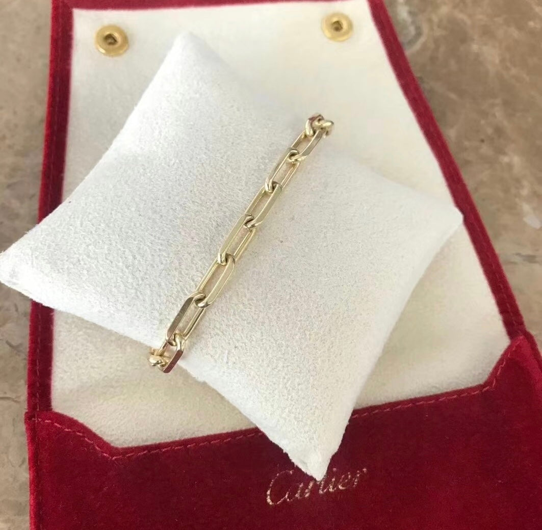 18K Santos De Bracelet