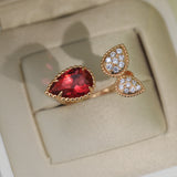 18K Serpent Boh¡§¡§me Diamonds Ring