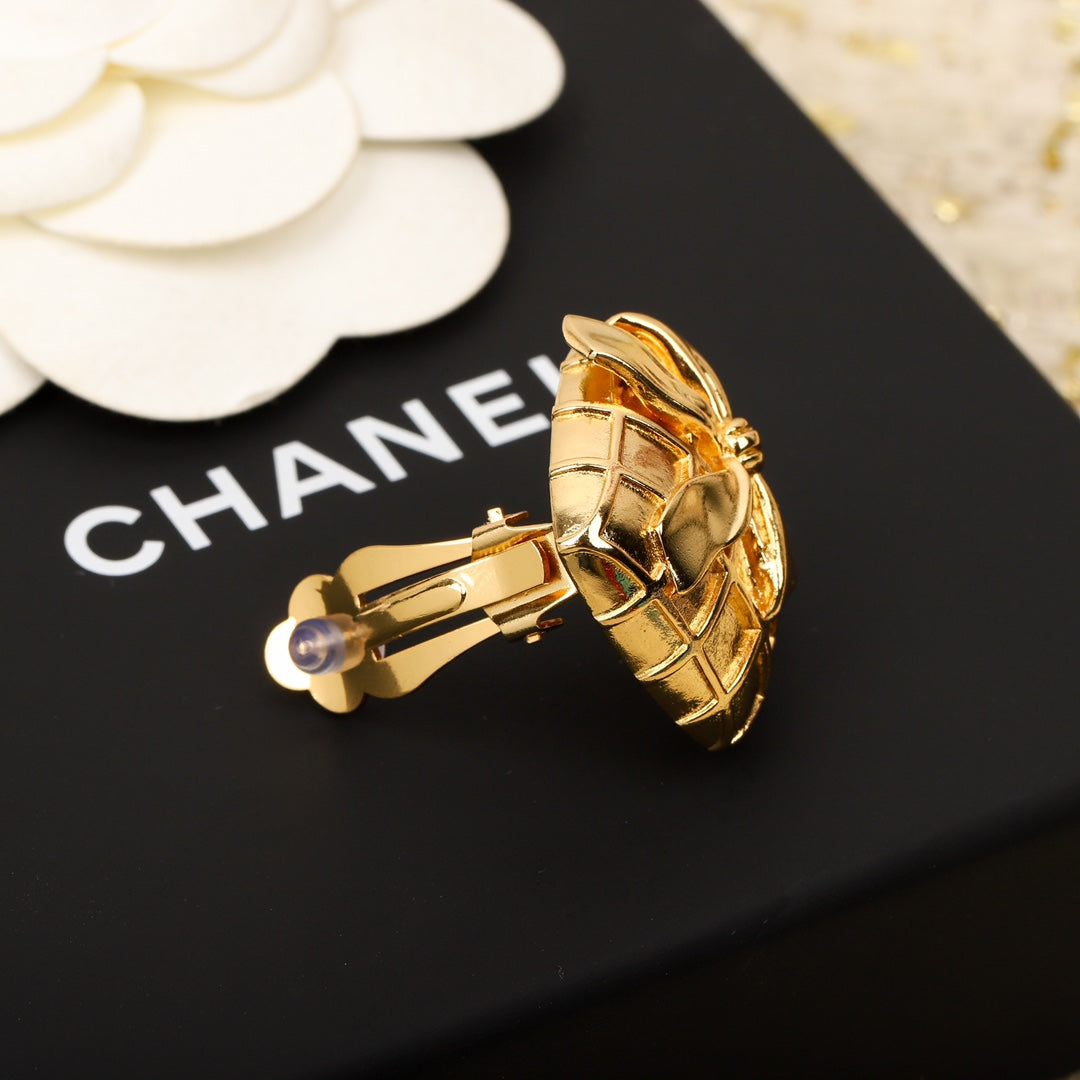 18K CC Vintage Earrings