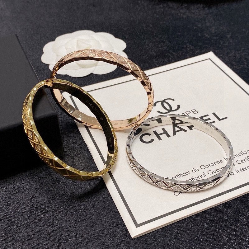 18K CC Coco Crush Diamond Bracelet