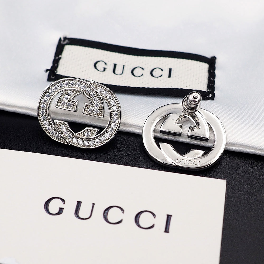 18K GG Diamonds Earrings
