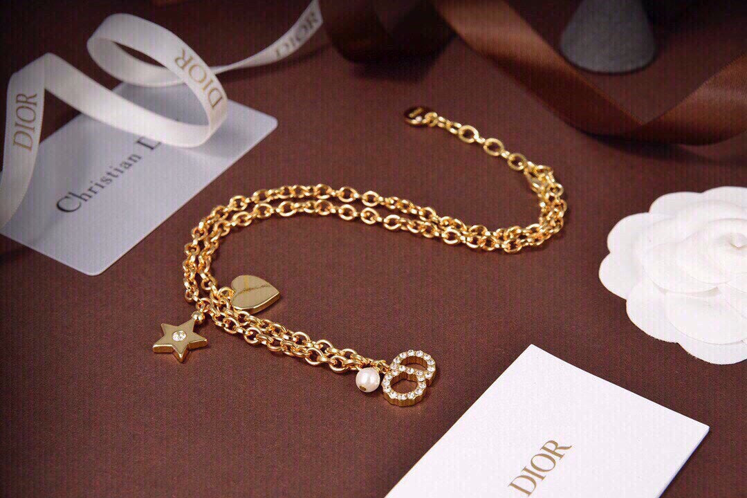 18K CD 30 Montaigne Choker Necklace