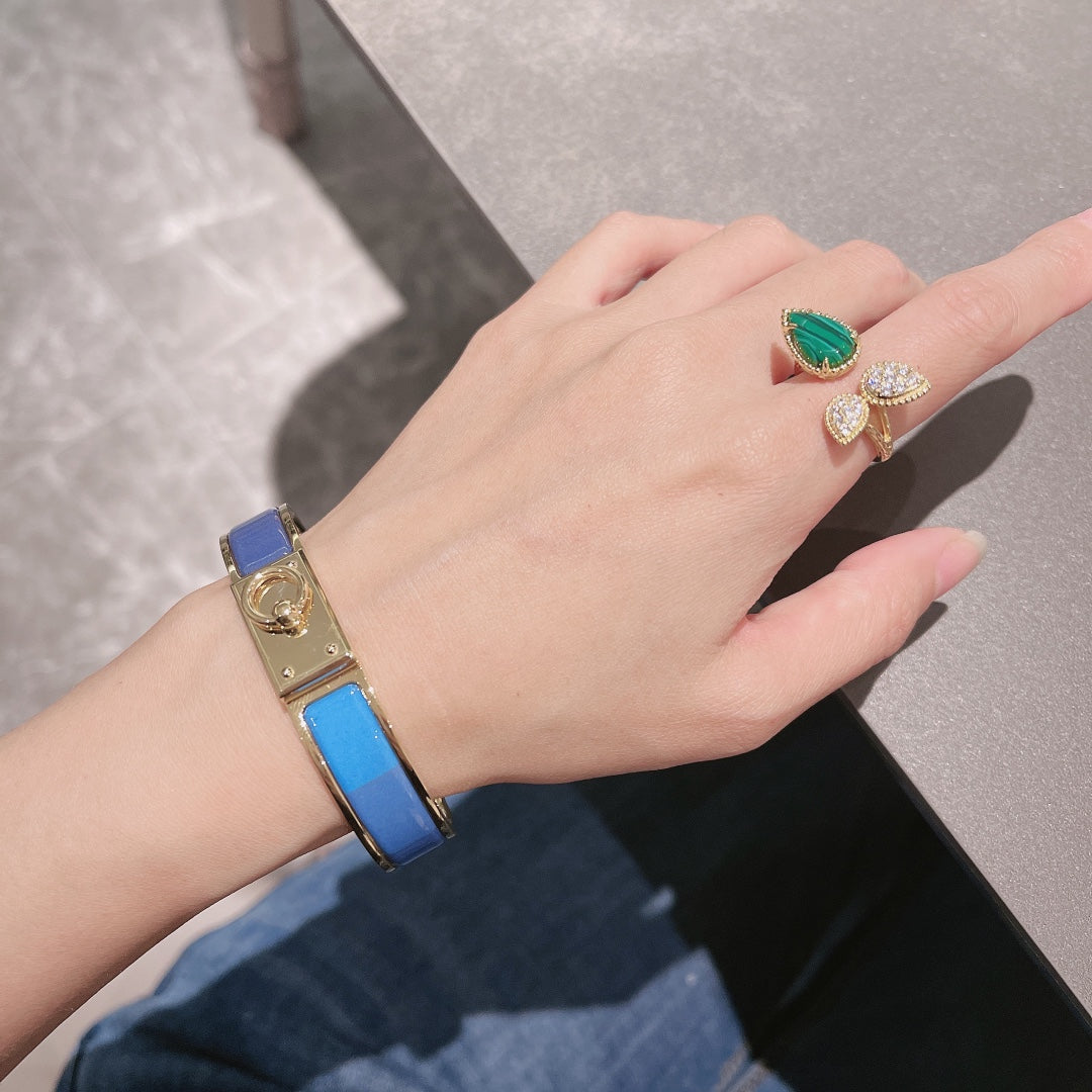 18K Serpent Boh¡§¡§me Diamonds Ring