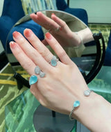18K Serpent Boh¡§¡§me Diamonds Ring