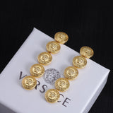 18K Long Earrings