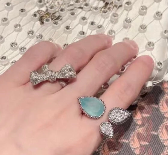 18K Serpent Boh¡§¡§me Diamonds Ring