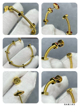 18K Ecrou De Earrings